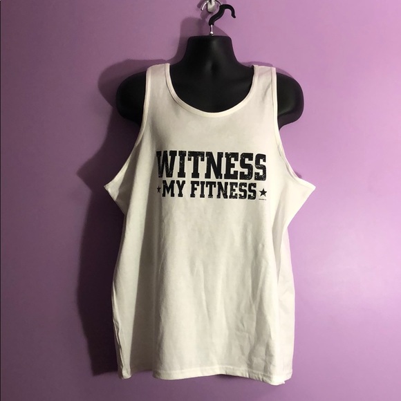 Boutique T-shirt Witness My Fitness - Picture 2 of 2